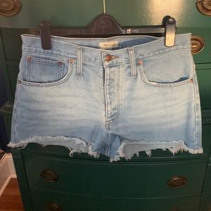 Madewell Relaxed Denim Shorts